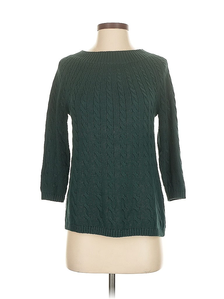 Click to view more detailed imagery on our partner's website Pre-owned Talbots Pullover Sweater In Green