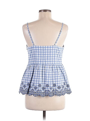 Blue Rain Sleeveless Blouse (view 2)