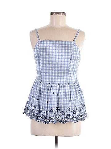 Blue Rain Sleeveless Blouse (view 1)