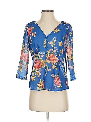 eShakti 3/4 Sleeve Blouse (view 1)