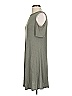 Allison Joy Solid Gray Casual Dress Size S - photo 5