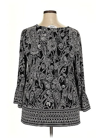 Jones Studio 3/4 Sleeve Blouse (view 2)