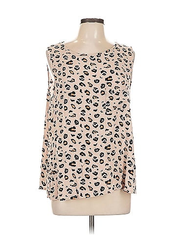 Perfect Peach Sleeveless Blouse (view 1)