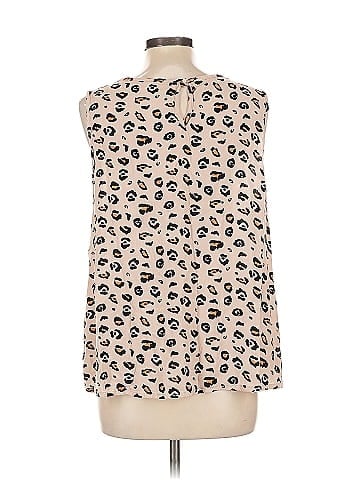 Perfect Peach Sleeveless Blouse (view 2)