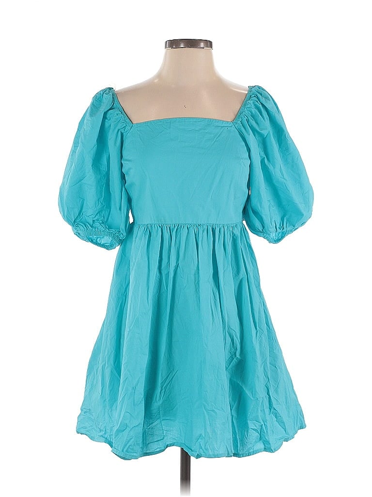 Pre-owned A New Day Casual Dress In Blue