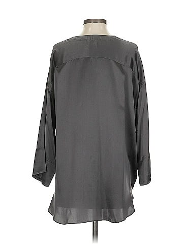 Jarbo 3/4 Sleeve Silk Top (view 2)