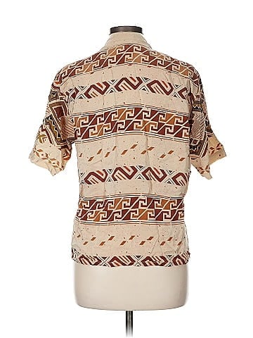 Linda Allard Ellen Tracy Short Sleeve Silk Top (view 2)
