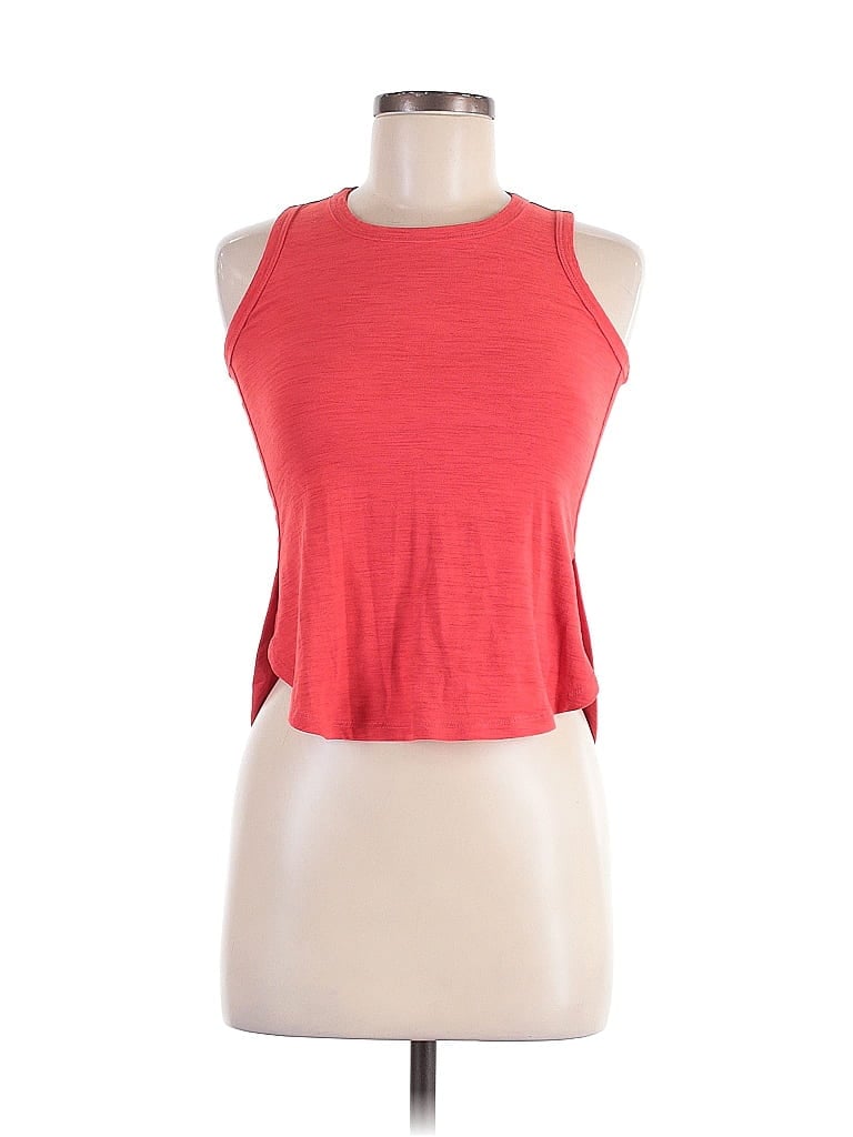 Pre-owned Active By Old Navy Sleeveless Top Red Halter Neckline Tops
