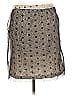 Mystree Polka Dots Silver Casual Skirt Size L - photo 2