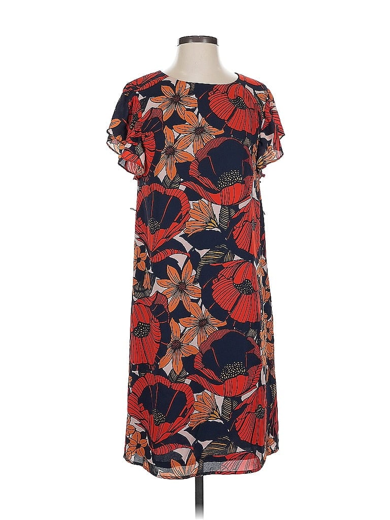 Pre-owned Ann Taylor Loft Casual Dress In Red