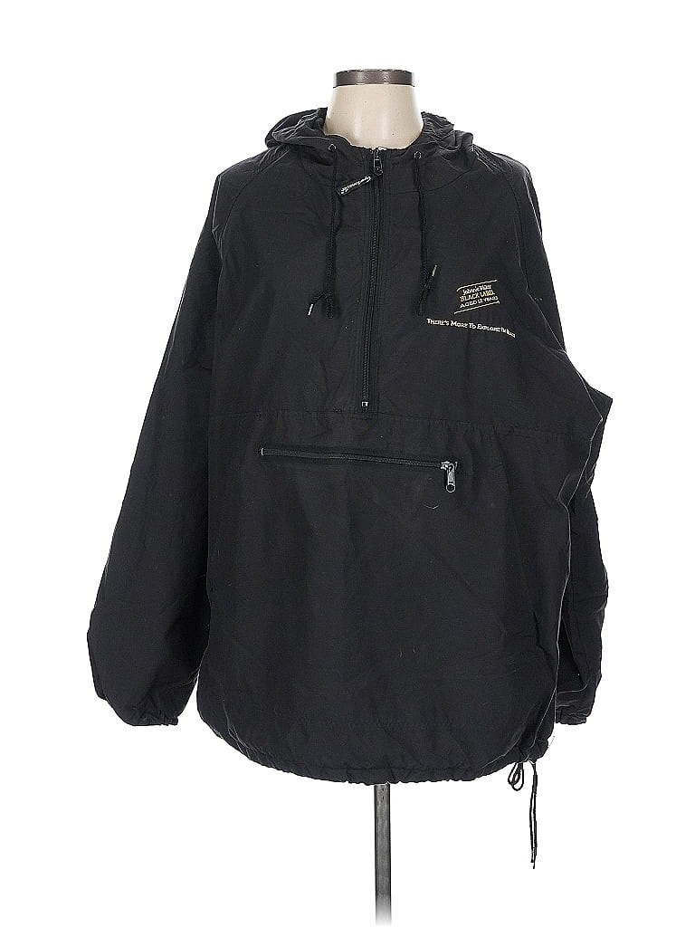 Pre-owned Assorted Brands Windbreaker Jacket In Black