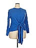 Modern Citizen Blue Long Sleeve Top Size 2X - photo 1