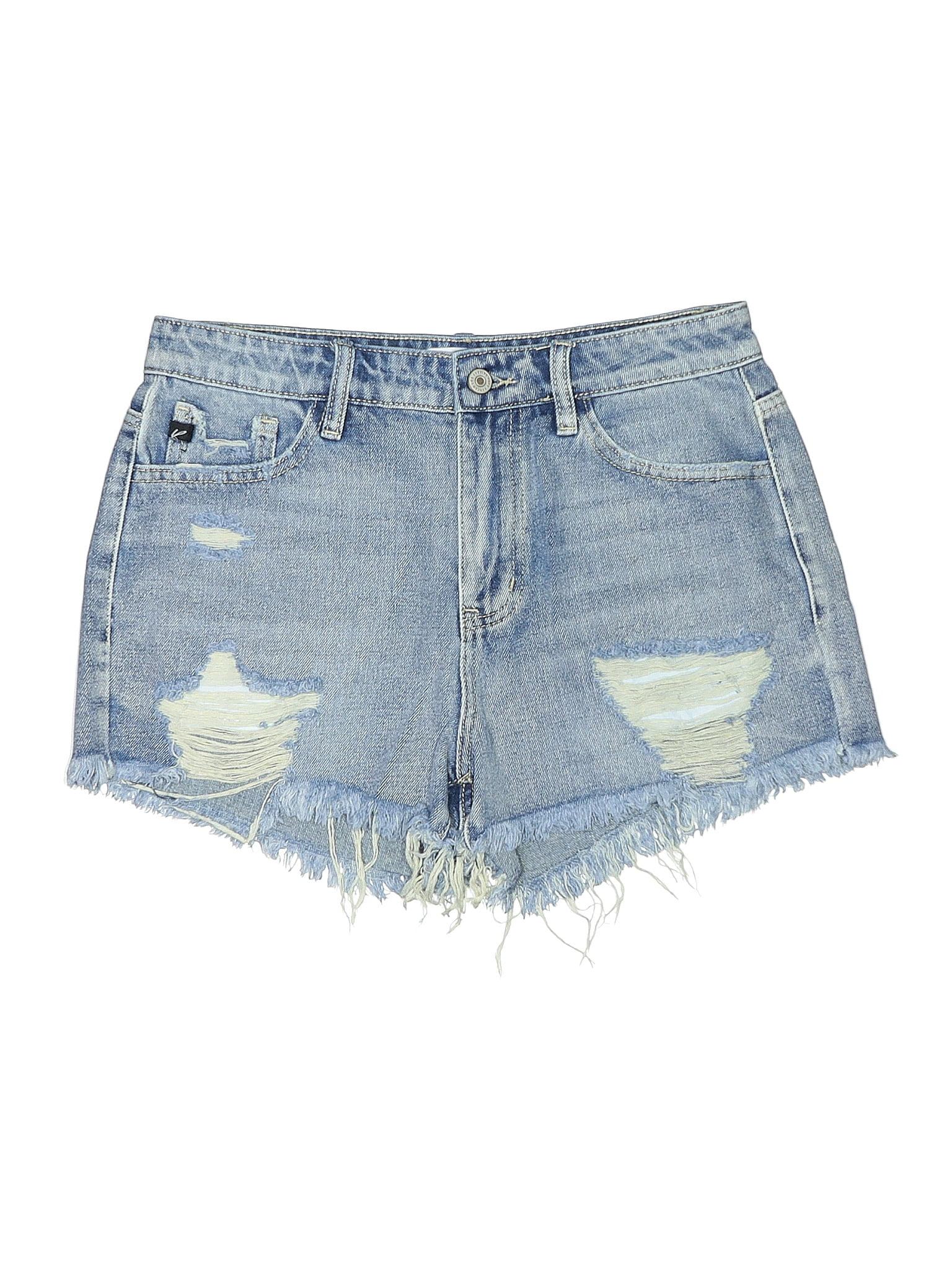 KANCAN JEANS Blue Denim Shorts Size M