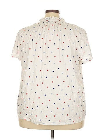 Crown & Ivy Short Sleeve Blouse (view 2)