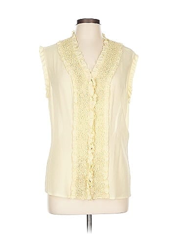 Escada Sleeveless Silk Top (view 1)