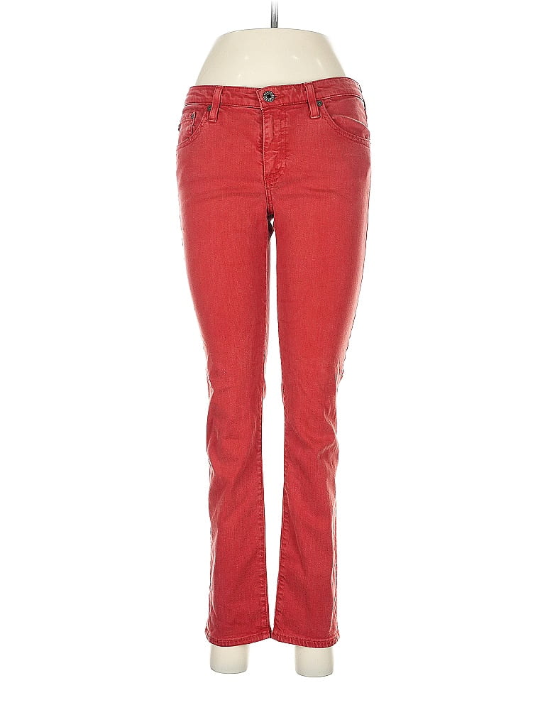 AG Color Block Red Jeans Size 29 waist - photo 1