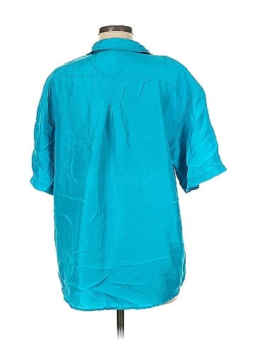 The Limited 3/4 Sleeve Silk Top (view 2)