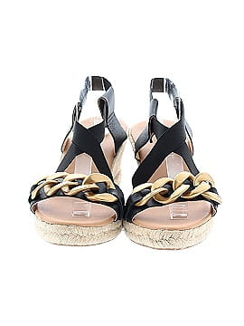 Gucci Blue Black Wedges Size 6 (estimated)