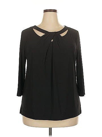Kasper 3/4 Sleeve Blouse (view 1)