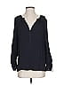 Point Sur 100% Viscose Black 3/4 Sleeve Blouse Size XS - photo 1