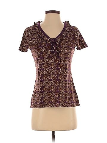 Lauren Jeans Co. Short Sleeve Blouse (view 1)