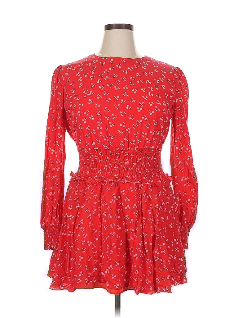 Pre-owned Finders Casual Dress In Red