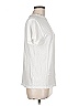 LNA 100% Cotton Solid Ivory White Short Sleeve T-Shirt Size M - photo 3