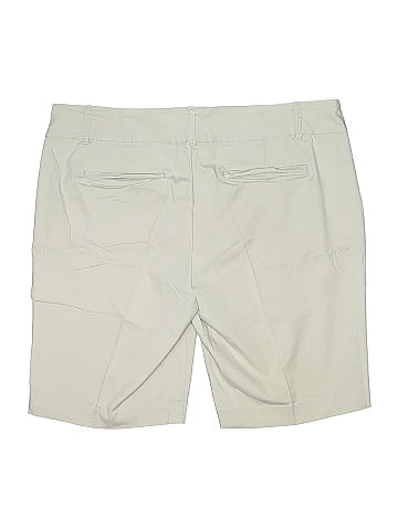 Ann Taylor Khaki Shorts (view 2)