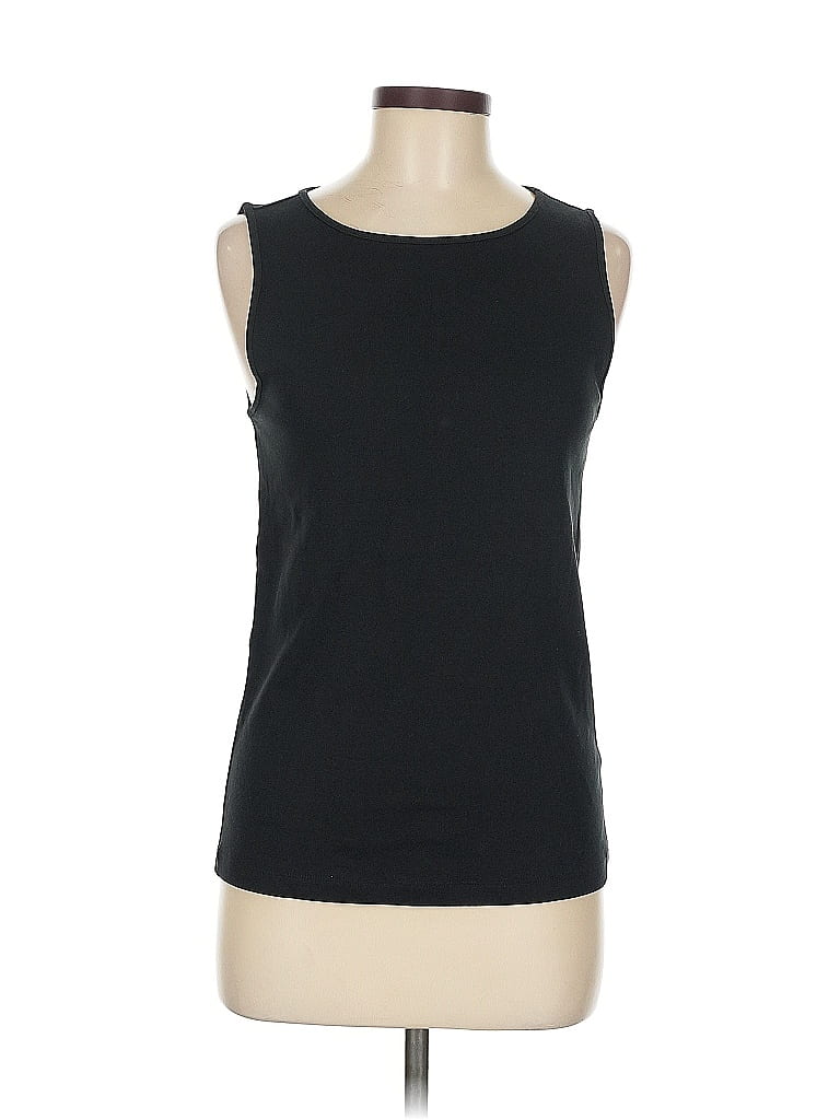 Pre-owned J.crew Factory Store Sleeveless T-shirt In Black