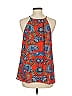 Collective Concepts 100% Polyester Orange Sleeveless Blouse Size M - photo 2