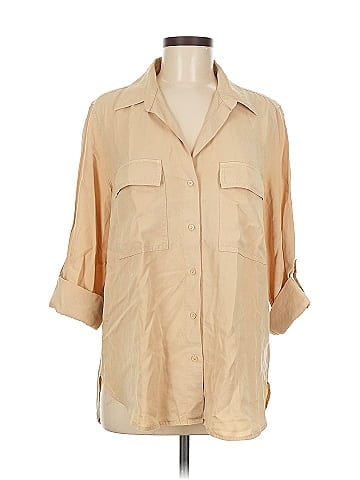 The Group by Babaton 3/4 Sleeve Button-Down Shirt (view 1)