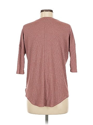 Express One Eleven 3/4 Sleeve Top (view 2)