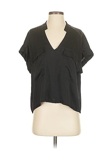 BCBGMAXAZRIA Short Sleeve Top (view 1)
