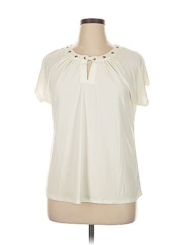 Notations Short Sleeve Blouse (view 1)