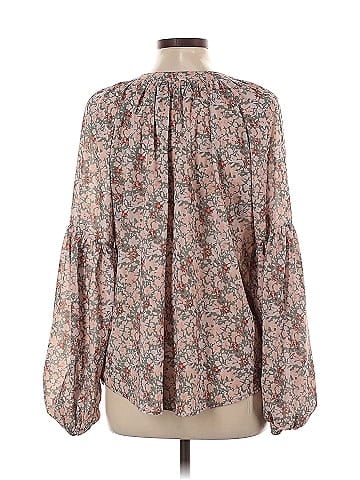 Flamingos 3/4 Sleeve Blouse (view 2)