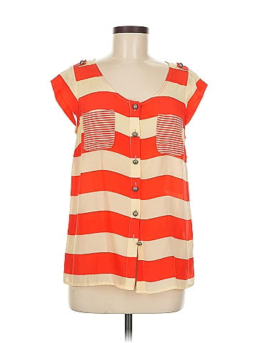 Odille Short Sleeve Silk Top (view 1)