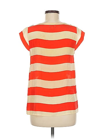 Odille Short Sleeve Silk Top (view 2)