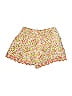 Mini Boden Floral Yellow Shorts Size 7 - photo 2