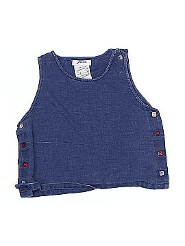 Jacadi Sleeveless Button Down Shirt