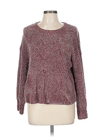 Pink Rose Pullover Sweater (view 1)