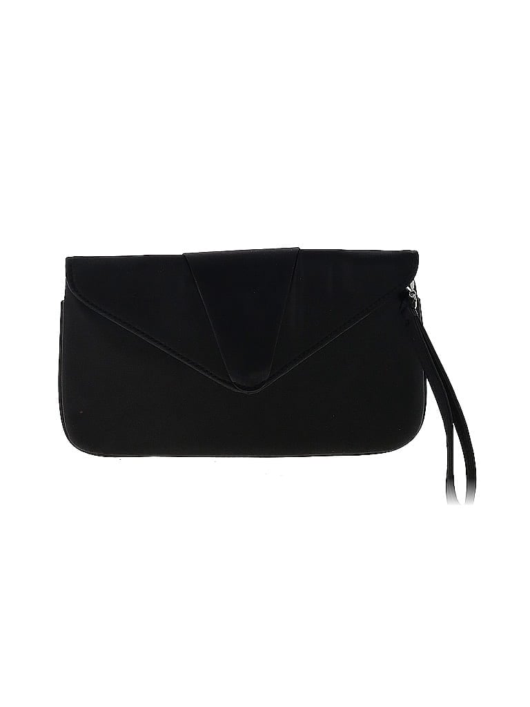 Pre-owned La Regale Wristlet In Black