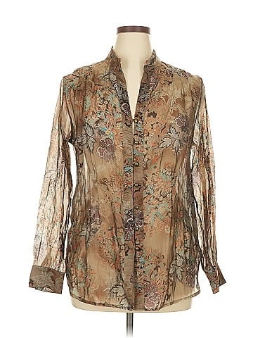 Coldwater Creek Long Sleeve Blouse (view 1)