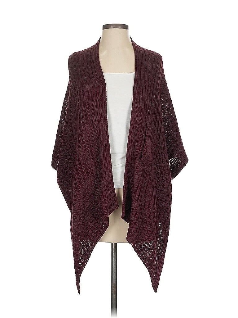 Click to view more detailed imagery on our partner's website Pre-owned Chico's Cardigan Sweater In Burgundy