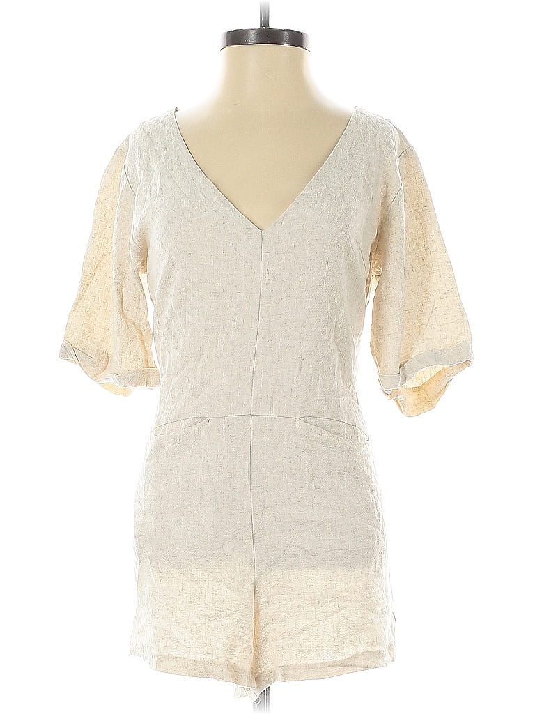 Pre-owned Princess Polly Romper In White