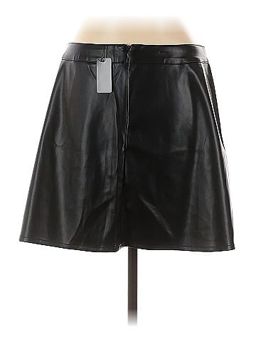 Buster Brown Faux Leather Skirt (view 2)