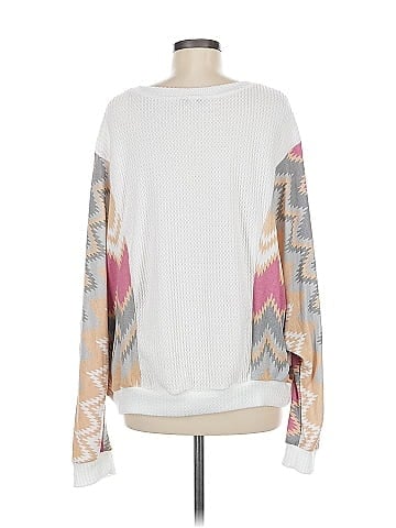 White Birch Pullover Sweater (view 2)
