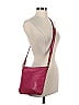 Marc by Marc Jacobs Solid Burgundy Pink Leather Crossbody Bag One size - photo 2