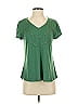 DG^2 by Diane Gilman Green Short Sleeve Top Size XS - photo 1