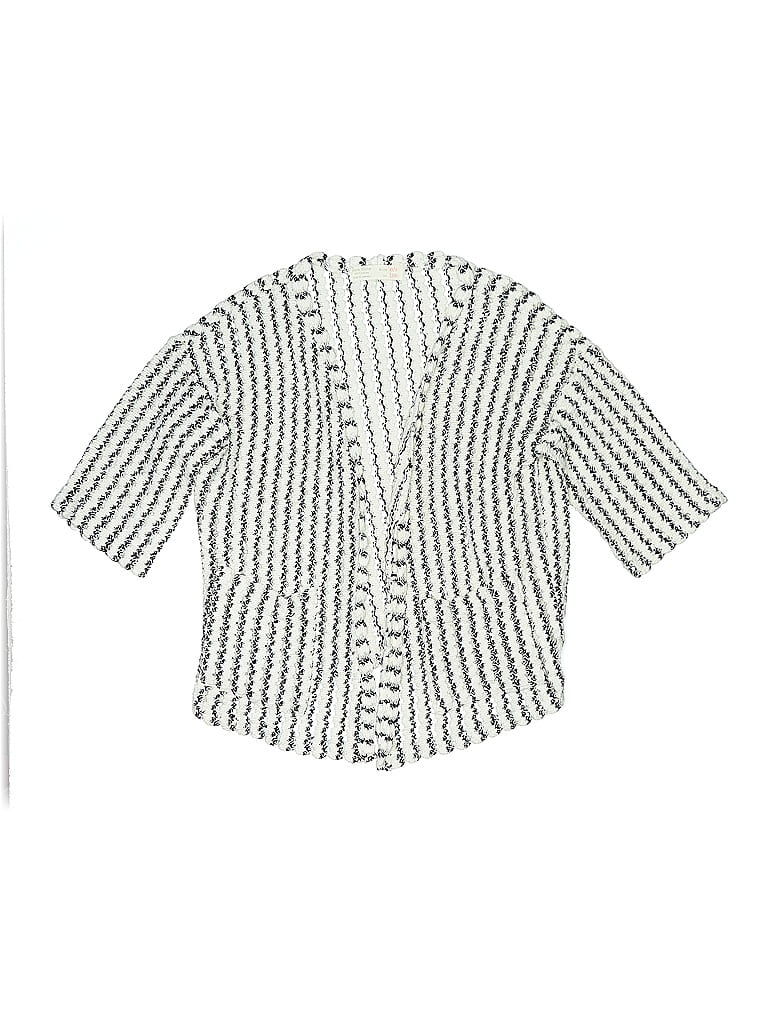 Pre-owned Zara Kids' Cardigan Sweater In Silver