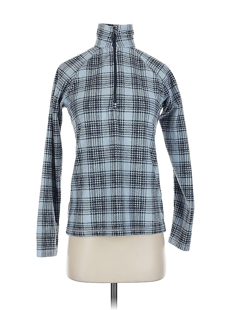 Pre-owned Eddie Bauer Fleece Jacket In Blue